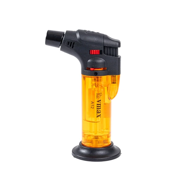 Doldurulabilir Pürmüz Çakmak - Torch - Metal Başlıklı - A12 - Turuncu ürün görseli