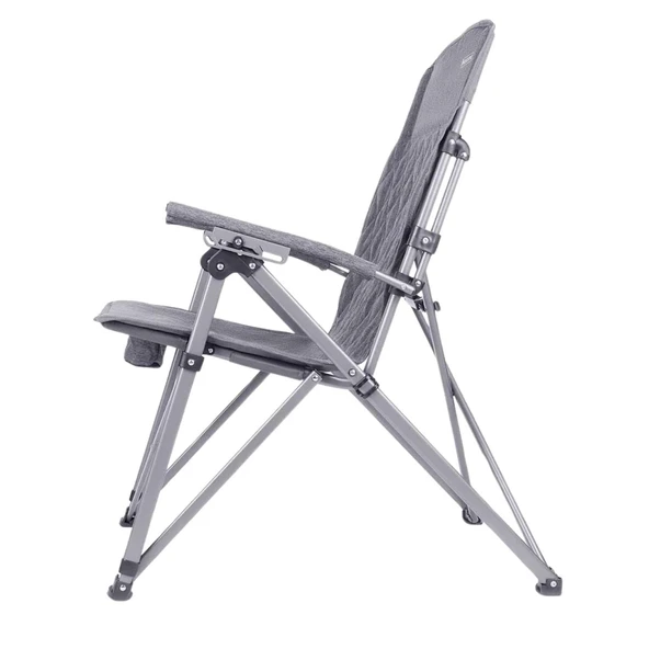 Trono 3 Katlanabilir Kamp Sandalyesi - Orcamp - Kademeli - Gri - Resim 4