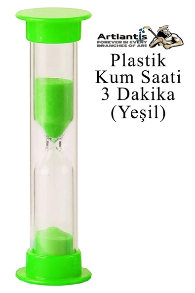 Renkli Kum Saati 1 Adet Mini Küçük Kum Saat 3 Dakika 8 cm Kum Zamanlayıcısı Dekoratif Masaüstü Plastik Çocuklar İçin - 6