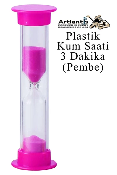 Renkli Kum Saati 1 Adet Mini Küçük Kum Saat 3 Dakika 8 cm Kum Zamanlayıcısı Dekoratif Masaüstü Plastik Çocuklar İçin - 4