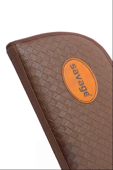 Lüks Tüfek Kılıfı - Savage - Kahve Timsah - 51 Namlu - 5