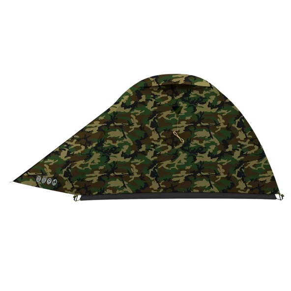 Bizam 2 Kişilik Çadır - Army Kamuflaj - Husky - 5