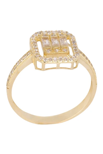 Cigold Taşlı Yüzük 14 Ayar Altın 2.08 Gr OA-C11601028988 - 3