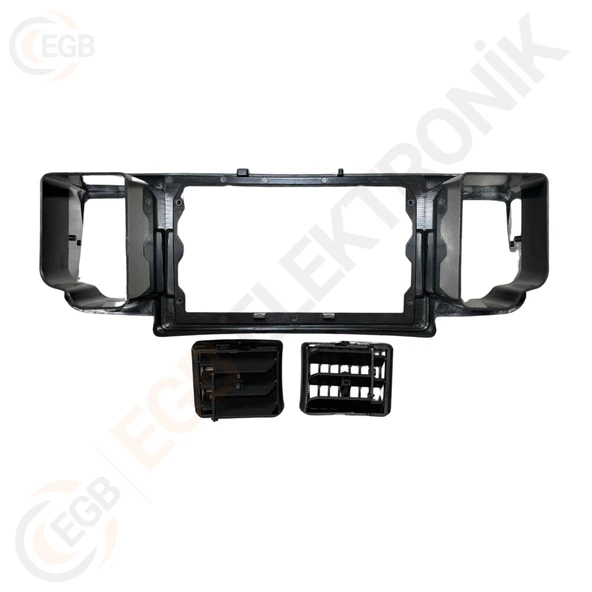 OTO TABLET ÇERÇEVE TOYOTA COROLLA 2007+ 9" SİYAH TAC-294 - 2