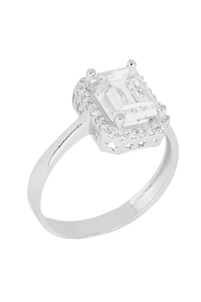 Cigold Taşlı Yüzük 14 Ayar Altın 2.14 Gr OA-K21601038964 - 4