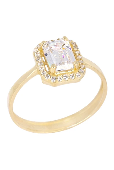 Cigold Taşlı Yüzük 14 Ayar Altın 1.79 Gr OA-C11501028989 - 3