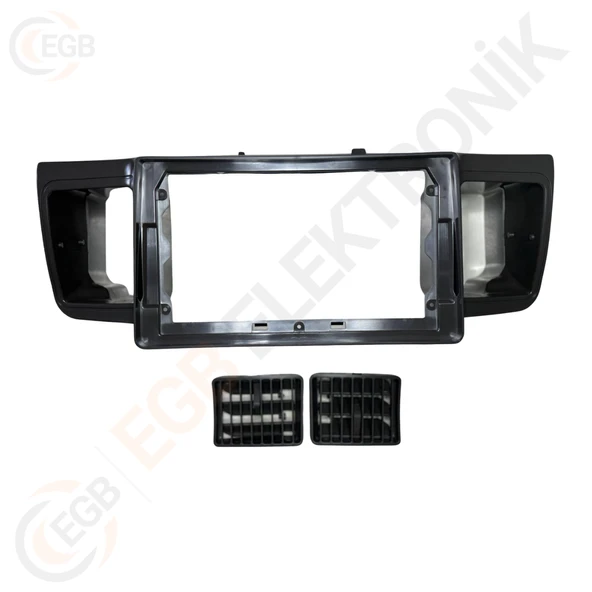 OTO TABLET ÇERÇEVE TOYOTA COROLLA 2007+ 9" SİYAH TAC-294