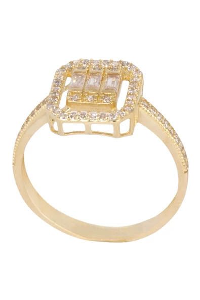 Cigold Taşlı Yüzük 14 Ayar Altın 2.08 Gr OA-C11601028988 - 4