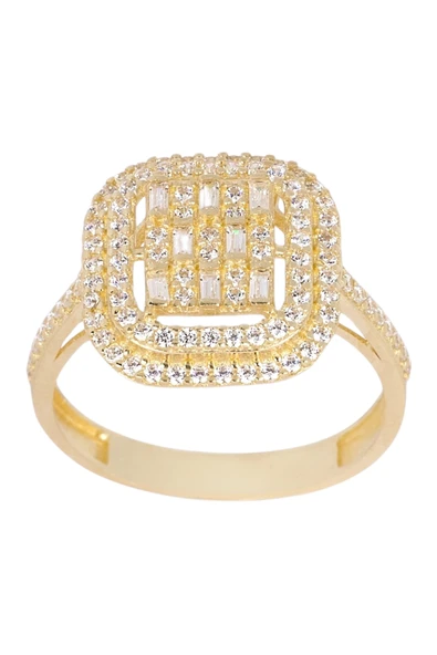 Cigold Taşlı Yüzük 14 Ayar Altın 2.69 Gr OA-C11601028990 - 2