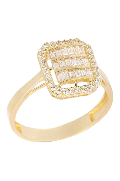 Cigold Taşlı Yüzük 14 Ayar Altın 2.18 Gr OA-C11701028984 - 2