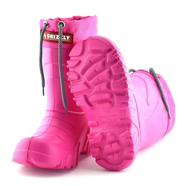 Lemigo Grizzly Eva Çocuk Kürklü Pembe Yağmur Çizmesi (835) - Resim 6