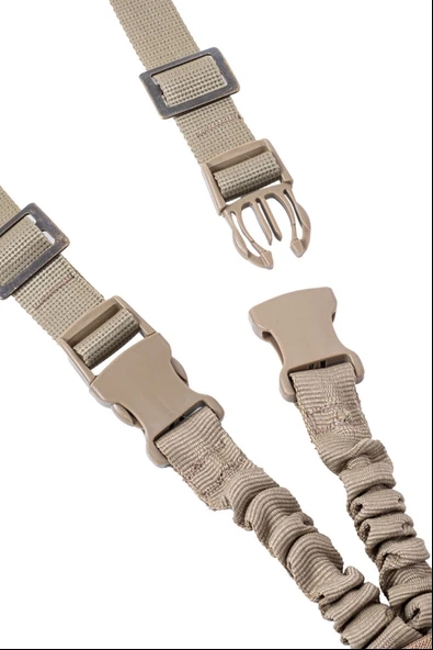 T. Askı Kayışı - Savage - Üç Nokta Yaylı - Tactical - Kum - 3