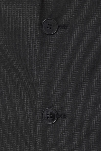 SÜVARİ BOL KESİM SİYAH ARMÜRLÜ TAKIM ELBİSE - 3