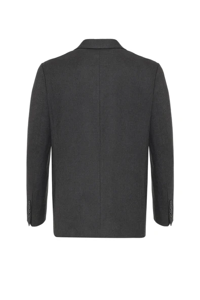 SÜVARİ BOL KESİM SİYAH ARMÜRLÜ TAKIM ELBİSE - 6