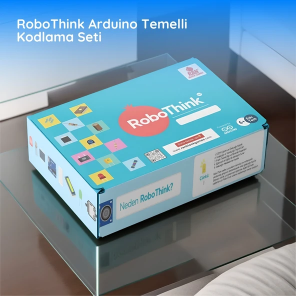 Arduino Uyumlu 4 Teker Robot Araba Kodlama Seti 4WD-BLE (Kutulu ve E-Kitaplı) - 4