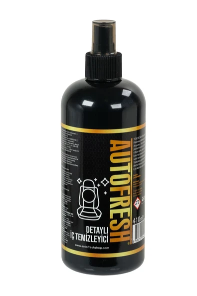 AutoFresh Araç Detaylı Oto Iç Leke Kir Temizleyici Koltuk, Tavan, Zemin Mikrofiber Bez Hediye 410 ml