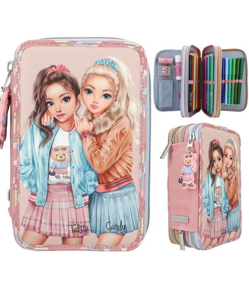 Triple Pencil Case Team Teddy