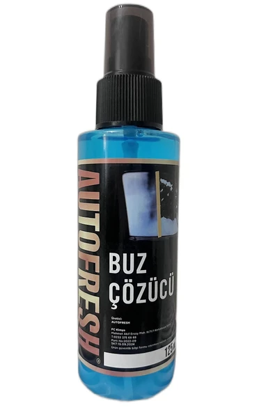AutoFresh Kışlık 3'lü Oto Bakım Sprey Set Buğu Önleyici Buz Cözücü Yağmur Kaydırıcı 3x125ml - 3