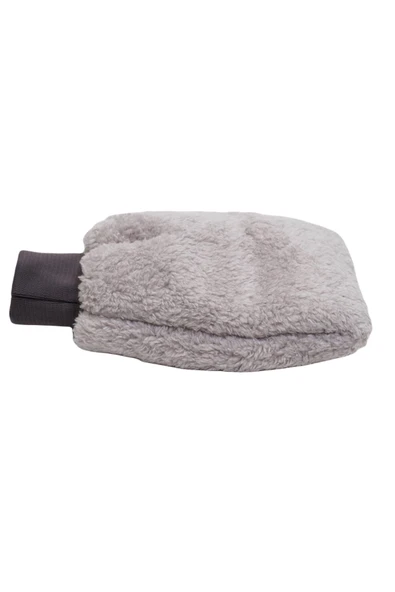 AutoFresh Welsoft Oto Yıkama Eldiveni Astarlı Araç Temizleme Mikrofiber Araba Cila Eldiveni Gri - 5
