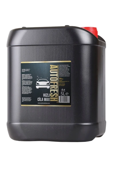 AutoFresh HIZLI CİLA SERAMİK ETKİLİ OTO PARLATICI KORUYUCU CARNUABA WAX 5 KG
