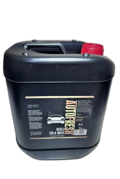AutoFresh HIZLI CİLA SERAMİK ETKİLİ OTO PARLATICI KORUYUCU CARNUABA WAX 5 KG - 6