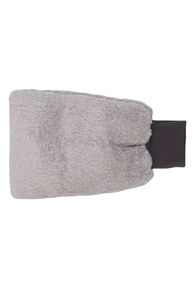 AutoFresh Welsoft Oto Yıkama Eldiveni Astarlı Araç Temizleme Mikrofiber Araba Cila Eldiveni Gri - 2