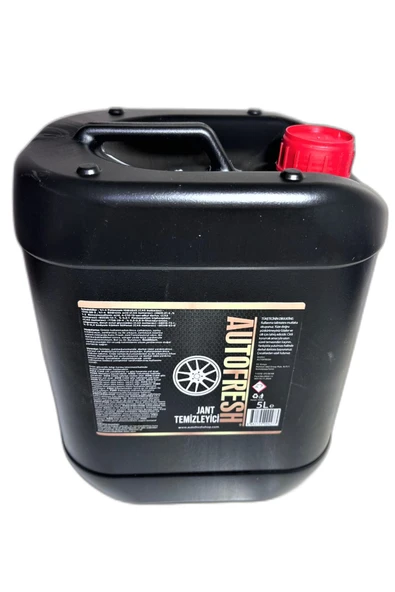 AutoFresh Jant Temizleyici Oto Araç Jant Temizleyici 5 Lt Kostiksiz Formül Sünger Hediyeli - 2