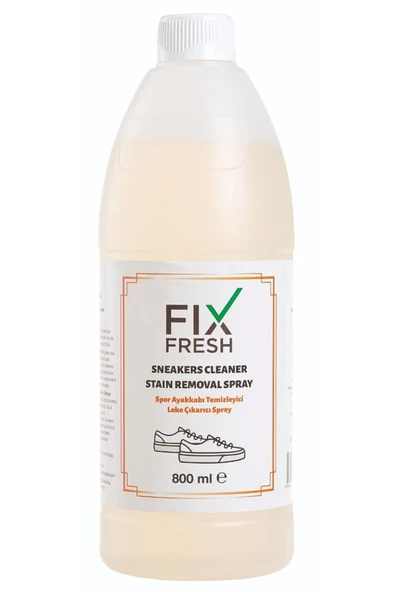fixfresh Spor Ayakkabı Temizleyici Sprey Kir Leke Çıkarıcı Ayakkabı Bakım Spreyi 800 Ml - 2