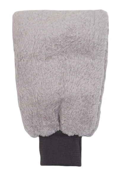 AutoFresh Welsoft Oto Yıkama Eldiveni Astarlı Araç Temizleme Mikrofiber Araba Cila Eldiveni Gri - 3