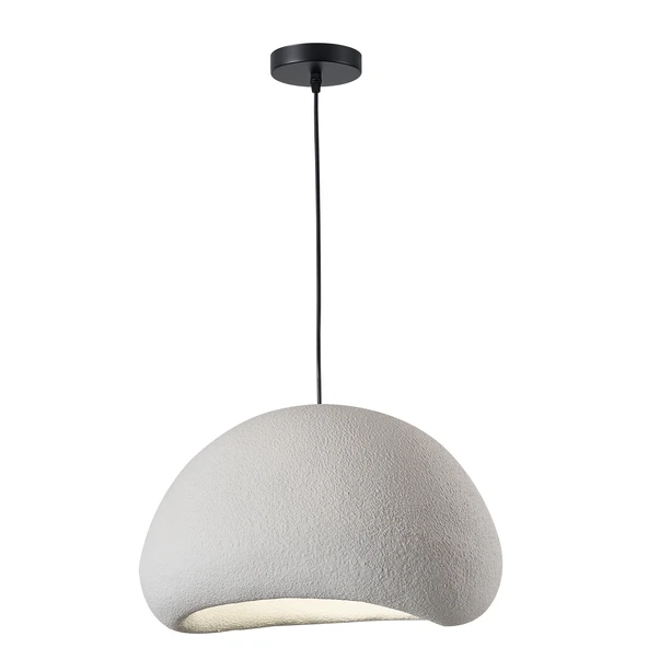 Tretan Büyük Beyaz Beton Modern Sarkıt Oturma Odası Salon Sarkıt Avize - Resim 4