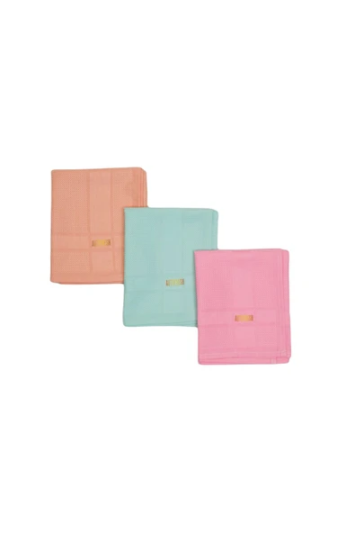 AutoFresh Mikrofiber Temizlik Cam Mutfak Bezi 3'lü Set Sihirli Bez Orjinal 40x60 Cm 3 Adet Açık Renk - 6