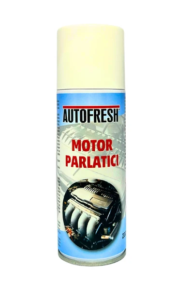 AutoFresh Oto Susuz Motor Parlatıcı Sprey Motor ve Metal AksamTemizleme Spreyi 200 ML