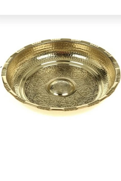 Altın Hamam Tası Komple Pirinç Ağır Tas Paslanmaz Kurna Tası Kurna Musluğu Gold Renk - 2