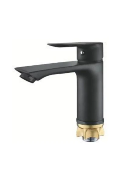 Siyah Lavabo Bataryası Mat Siyah Lavabo Armatür 5 Yıl Garantili - Resim 2