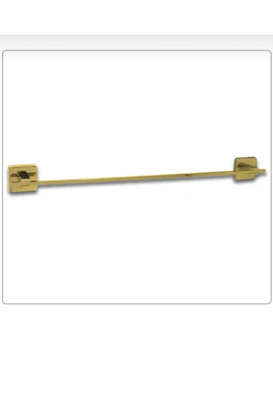 Gold Banyo Aksesuar Seti Havluluk Kağıtlık Bornozluk Altın Komple Pirinç Malzeme Banyo Havluluk - 2