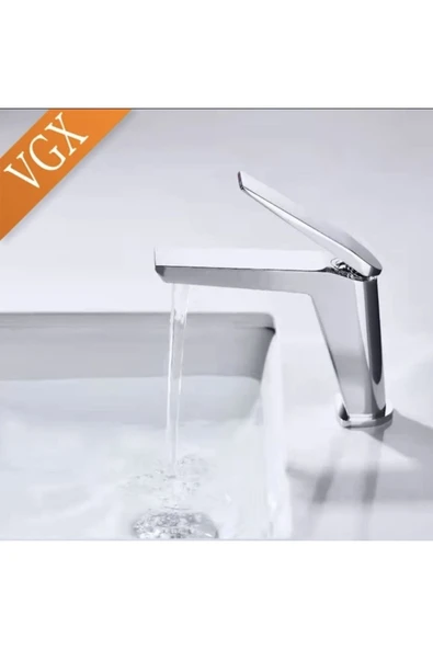 Lavabo Bataryası Lavabo Musluğu Velar Krom Banyo Bataryası 5 Yıl Garantili - Resim 3