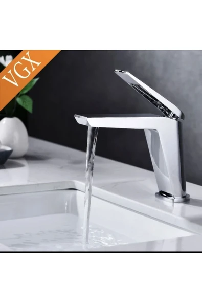 Lavabo Bataryası Lavabo Musluğu Velar Krom Banyo Bataryası 5 Yıl Garantili - Resim 2