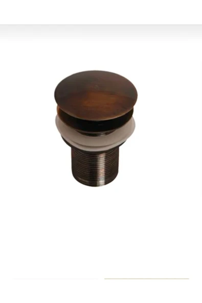 Mat Gold Lavabo Gideri Antik Gold Lavabo Süzgeci Pirinç Malzeme - 6