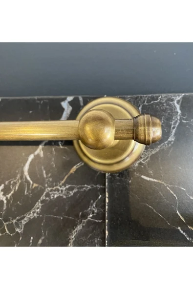 Mat Gold Havluluk Antik Gold Banyo Havluluk Vintage Model Havluluk - Resim 3