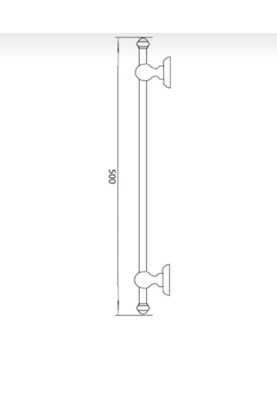 Mat Gold Havluluk Antik Gold Banyo Havluluk Vintage Model Havluluk - Resim 4