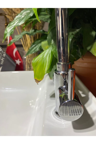 Arıtmalı Mutfak Bataryası 3 Yollu Evye Musluğu Arıtıcılı Musluk - 6