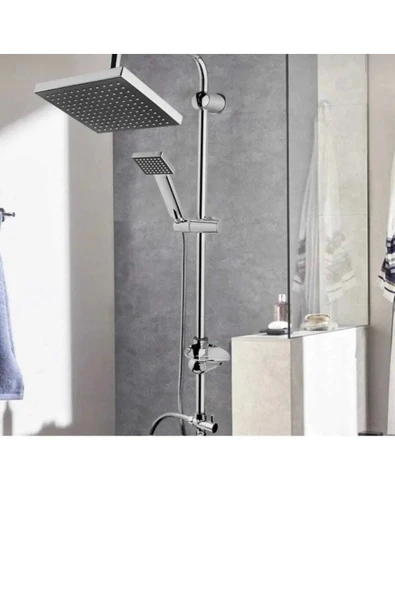 Duş Seti Tepe Yağmurlama Duş Sistemi Pirinç Malzeme Garantili Banyo Duş Sistemi - Resim 2