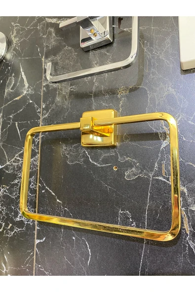 Parlak Gold Premium Kare Havluluk - Resim 2