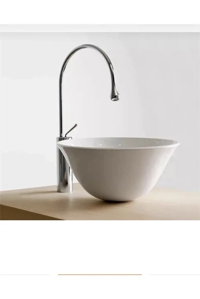 Çanak Lavabo Bataryası Lavabo Musluğu Drop Design Lavabo Armatür - Resim 3