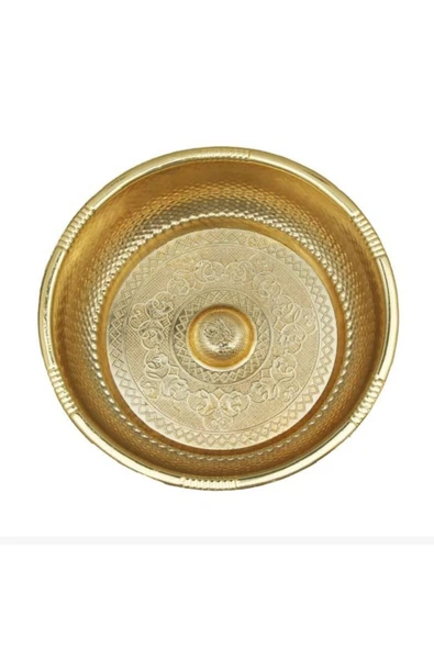 Kurna Musluğu Osmanlı Tuğralı Komple Set Hamam Tası Dahil Pirinç Kurna Bataryası - 3