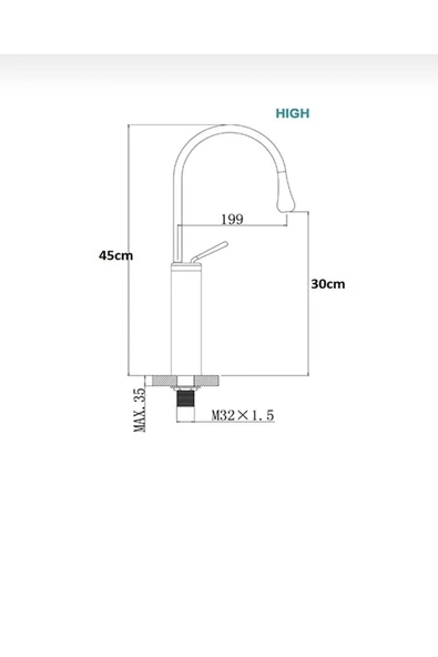 Çanak Lavabo Bataryası Lavabo Musluğu Drop Design Lavabo Armatür - Resim 4