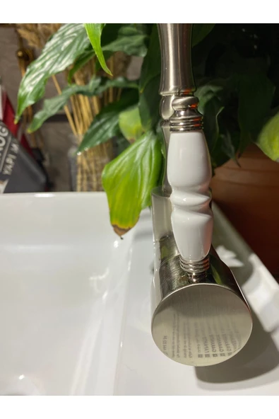 Antrasit Mutfak Bataryası Antrasit Gri Evye Musluğu Rustik Mutfak Bataryası Zen Design Mat Gri - Resim 3