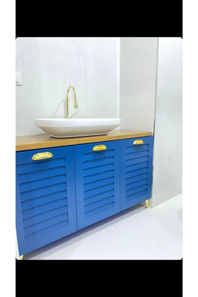 Parlak Gold Drop Design Mutfak Ve Banyo Bataryası Altın Eviye Musluğu Altın Lavabo Bataryası - 2