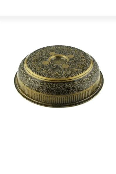 Kurna Musluğu Antik Gold Kurna Bataryası Komple Set Hamam Tası Dahil Üçlü Mat Antik Gold - 2