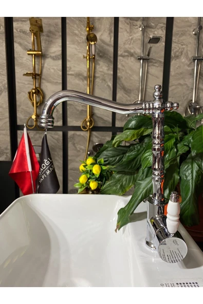 Zen Design Rustik Arıtmalı Mutfak Bataryası 3 Yollu Evye Musluğu Arıtmalı Batarya - Resim 2